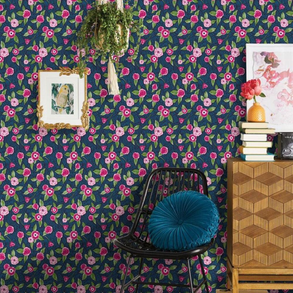Marker Floral Coordinate Peel & Stick Wallpaper - Botanical Decor